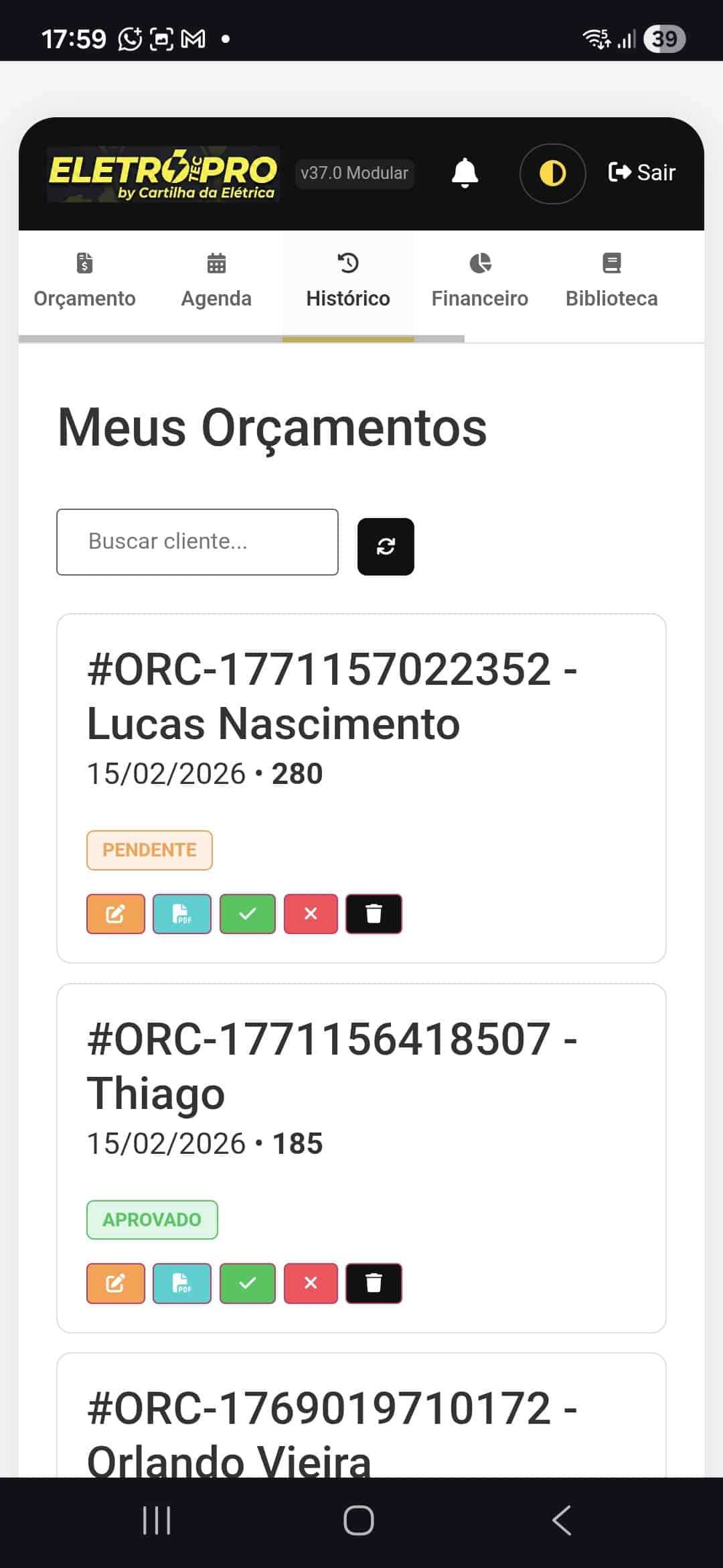 Orçamento PDF 2
